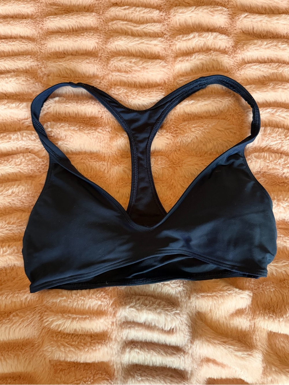 Aerie Blue Scoop Bikini Top